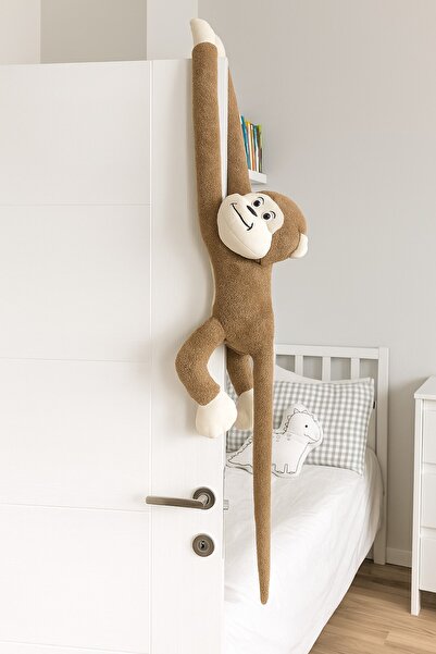 eco sepet Sarılan Maymun Peluş Oyuncak, Kapıya Asılan Maymun Peluş, Elleri Cı...