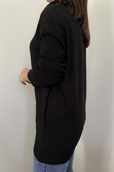 İstangül Butik Тениска с качулка и кант Degaje Yaka Cepli Kazak