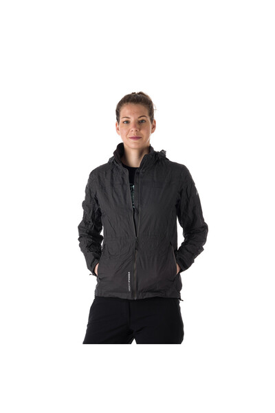 NORTHFINDER Women's waterproof multisport jacket stowable 2L NORTHKIT grey