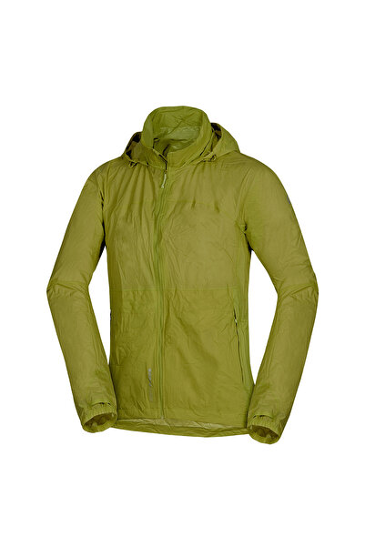 NORTHFINDER Men's waterproof multisport jacket stowable 2L NORTHKIT macawgreen2