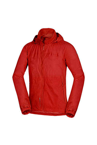 NORTHFINDER Men's waterproof multisport jacket stowable 2L NORTHKIT brightred