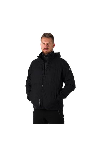 NORTHFINDER Jachetă multisport impermeabilă pentru bărbați, pliabilă, 2L, NORTHKIT neagră