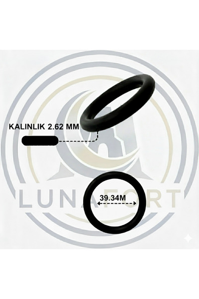 Bajaj Pulsar Ns 200/rs200/dominar250/dominar400 Yağ Filtre Kapak Oringi 2.62x39.34 NBR 70 shore