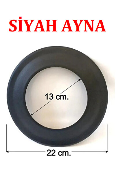 sobapark Siyah Boru Aynası Boru Bileziği Boru Aynası Siyah Renk Boru Aynasıdır Baca Aynası