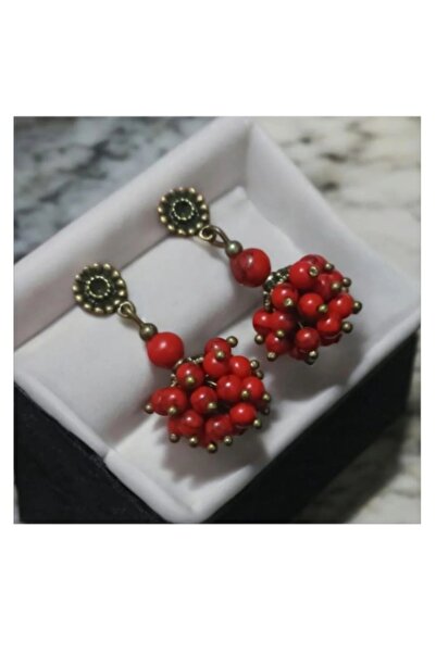 Birtakı'm Şeyler Otantik el yapımı küpe