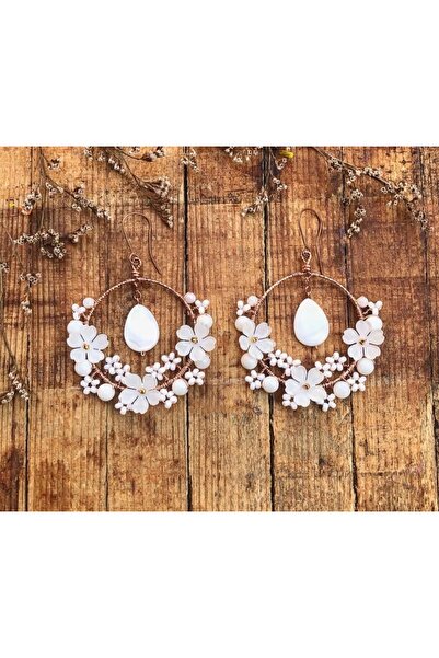 Birtakı'm Şeyler Otantik Bakır Tel Sarma El Yapımı Küpe