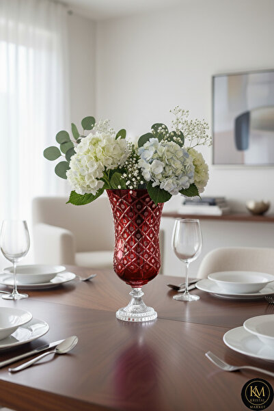 Kristal Market Lüks Kristal Kesme Saray Vazo