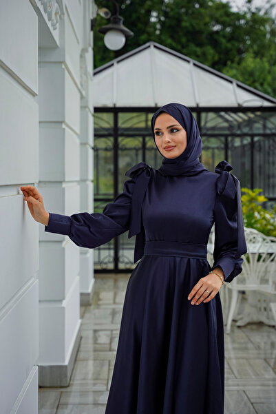 MOOLİSA فستان سهرة أسيل أزرق كحلي