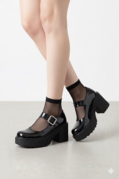 luuq shoes Velori̇ Mary Jane High Heels