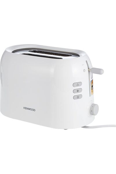 Kenwood TTP200 2-Slice Bread Toaster with Adjustable Browning, Defrost & Reheat Function – White