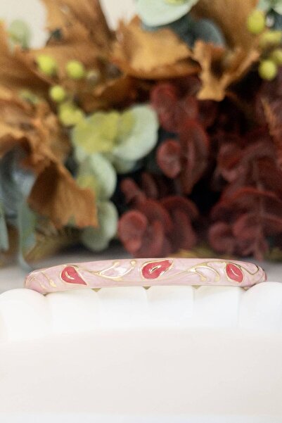 Petalia Çiçekli Mine Bilezik