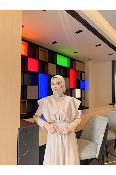 MOOLİSA Ressa Abiye Bej