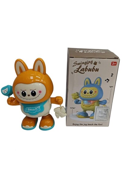 Toybox Dancing Labubu Toy With Lights and Music
