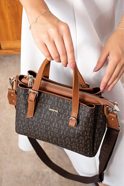 Just Polo Emprime El and Shoulder Strap Women's Bag Wallet Combination 2203