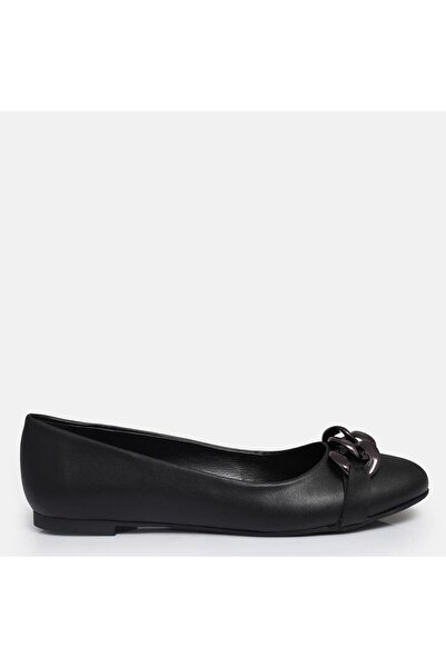 37Numara BÜYÜK NUMARA KADIN BABET 41-42-43-44 SİYAH CİLT