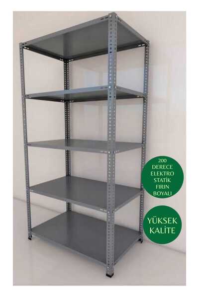 ASAFF ÇELİK RAF DOSYA RAF 59X93X250 CM 5 RAFLI 200 DERECE ELEKTROSTATİK FIRIN...