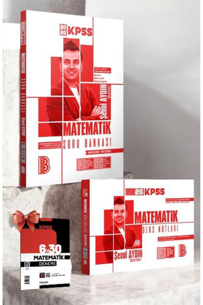 Benim Hocam Yayınları 2026 KPSS Matematik Ders Notları ve Tamamı Çözümlü Soru...