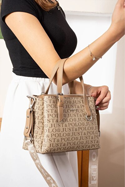 Just Polo Emprime El and Shoulder Strap Women's Bag Wallet Combination 2203