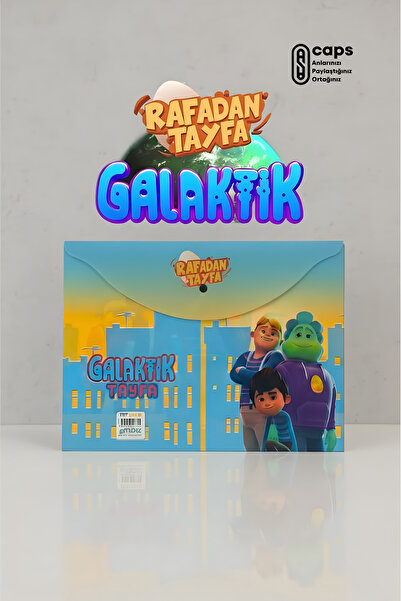 caps office Rafadan Tayfa A4 File with Snap Closure (Envelope) – Colorful, Durable, Licensed Product