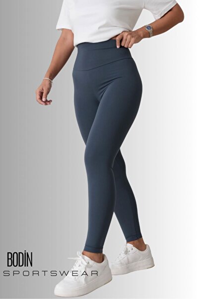 bodin Γυναικείο αθλητικό κολάν από ύφασμα κατάδυσης με ψηλή μέση, ελαστικό κα...