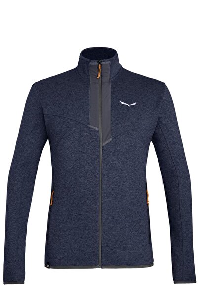 Salewa Rocca 2 PL Erkek Sweatshirt Lacivert Melanj