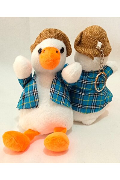 Pufline Cute Detective Duck Plush Duck Toy Accessory Bag Ornament
