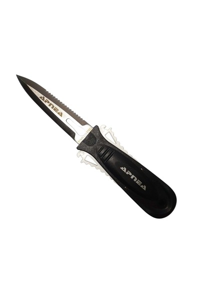 Apnea Attack 9cm Dalış Bıçağı Kol Bantlı Kakıçlı