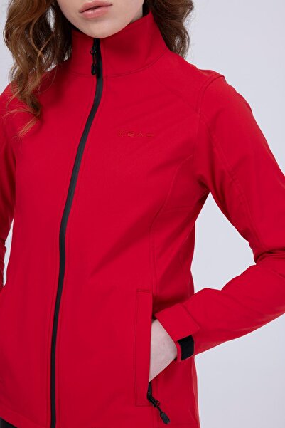 2AS Bianca İnce Softshell Kadın Ceket Kırmızı