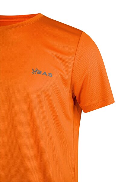 2AS Πορτοκαλί μπλουζάκι με λαιμόκοψη Fiji