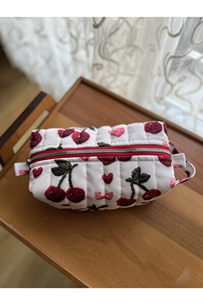 HelloPunch&Bags hellobagsstyle Desenli Makyaj Çantası - Büyük Boy 1 ADET
