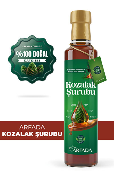 Kozalak Şurubu - %100 Doğal – Geleneksel Yöntem - Katkısız – Güçlü Bağışıklık – 250ml
