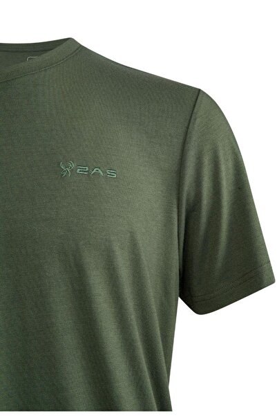 2AS Ανδρικό μπλουζάκι Winson Viloft με λαιμόκοψη χακί