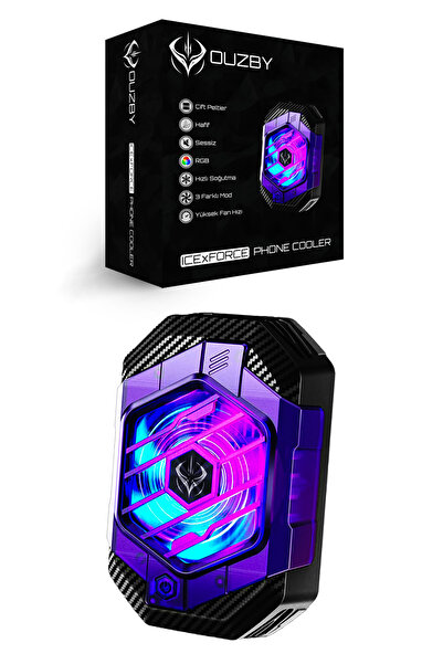 OUZBY Ice x Force Telefon Soğutucu Fan - 27 Watt Yarı Iletken Hızlı Soğutucu ...