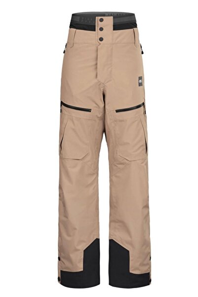 Picture Organic بنطلون تزلج على الجليد للرجال من إمباكت، بني فاتح