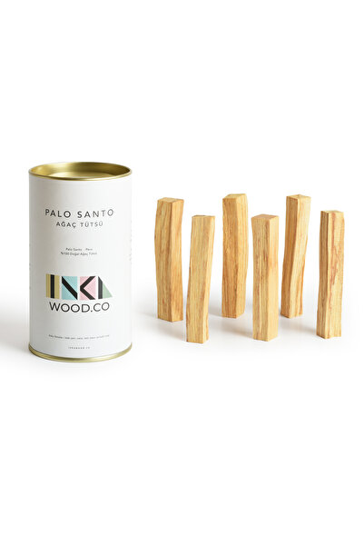 Inka Wood Co. Palo Santo Ağaç Tütsü 6 Adet - Peru
