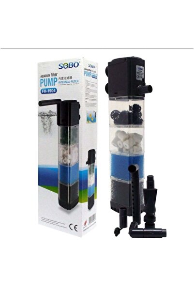 Sobo FH-1904 Akvaryum Iç Filtresi 1500 Lt/saat-19 Watt