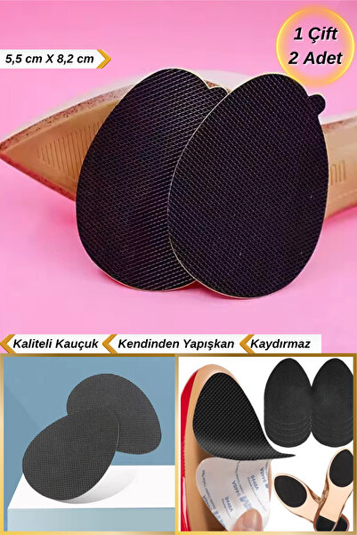 Hane Dostu 1 Çift 2 Adet Topuklu Ayakkabı Altına Yapışan Kayma Engelleyici Ka...