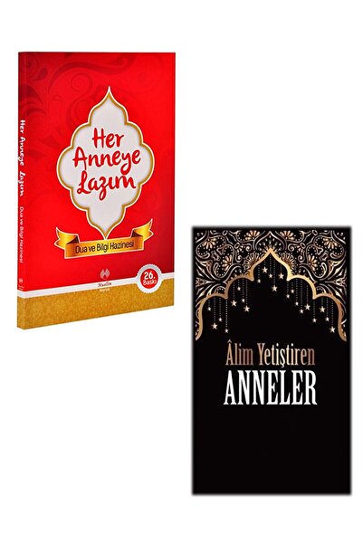 Mercan Kitap Her Anneye Lazım - Alim Yetiştiren Anneler / 2 Kitap Set