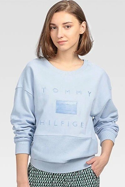 Tommy Hilfiger Cotton Relax Cut Embroidered Sweatshirt