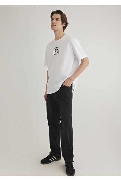 Mavi Λευκό T-Shirt MVTR Loose Fit / Loose Relaxed Fit0612004-620