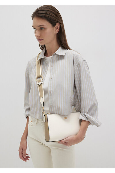 Mavi 1912166 -34523 Model Ecru Crossbody Bag