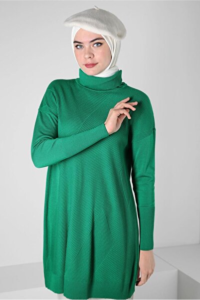 Alvina ΠΛΕΚΤΟ ΤΟΥΝΙΚ ΜΕ ΚΑΛΥΜΜΑ ΛΑΜΠΡΟ 44007