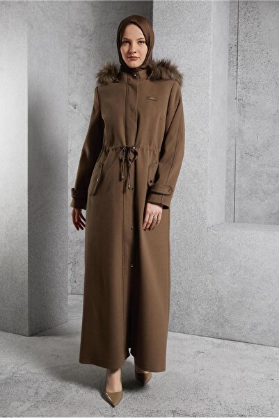 Alvina KAPÜŞONLU MANTO 90560