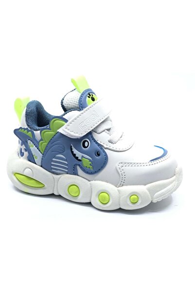 KOCAMANLAR Cool Dinito Baby Orthopedic Children's Sports Shoes White