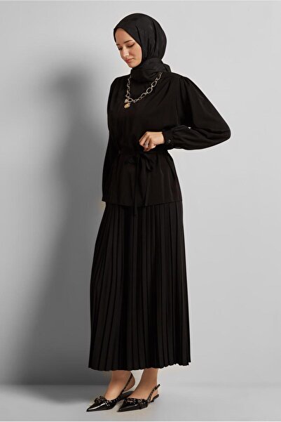 Alvina Lace Detail Skirt Suit 45756