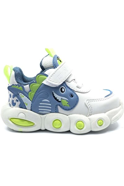 KOCAMANLAR Cool Dinito Baby Orthopedic Children's Sports Shoes White