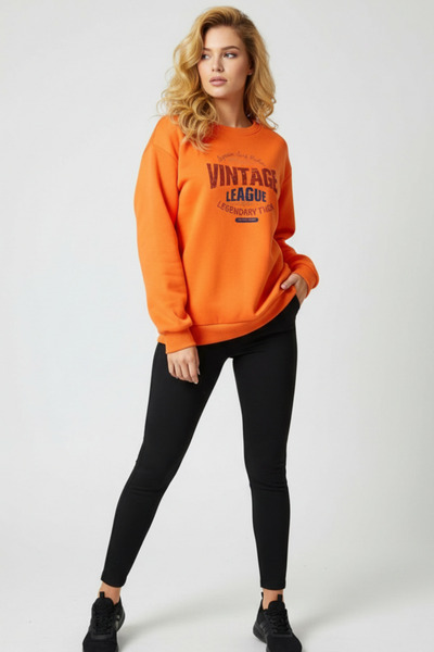 UNCİA OUTDOORS Unisex Oversize Εμπριμέ Μπλούζα