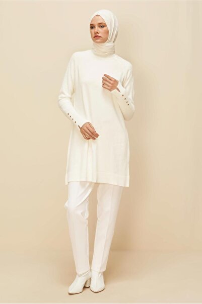 Alvina Buttoned Knit Tunic 45929