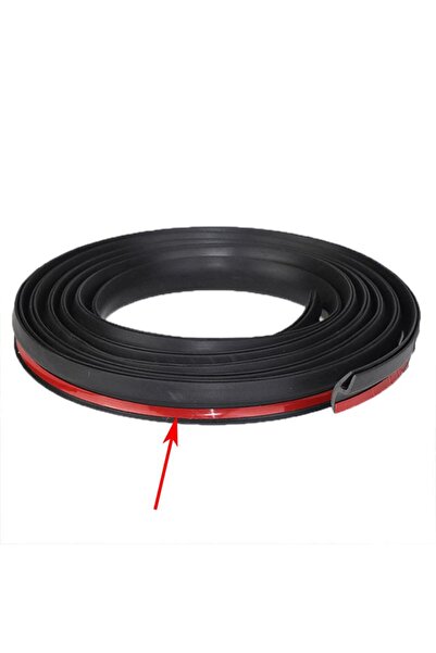 Choice شريط مطاطي مزدوج الجوانب بطول 1.7 متر لإغلاق فتحة سقف الزجاج الأمامي ومانع للغبار ذاتي اللصق