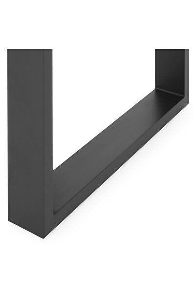 Maison Mex Garden/Patio Bar Table, FERMO, L.170 l.70 H.109 cm, anthracite/